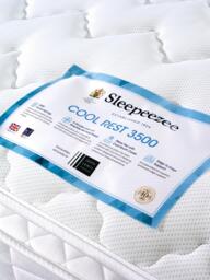 Sleepeezee Cool Rest 3500 Pocket Spring Mattress, Medium/Firm Tension, Double - thumbnail 5