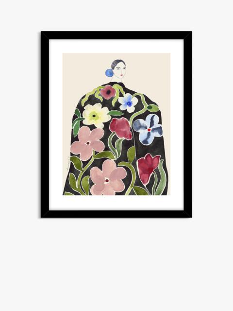 John Lewis La Poire 'Rose Coat' Framed Print & Mount, Pink/Green - image 1
