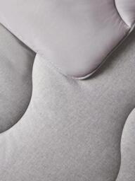 Night Lark Soft Weave Coverless Duvet, 10.5 Tog, Stone Grey - thumbnail 2