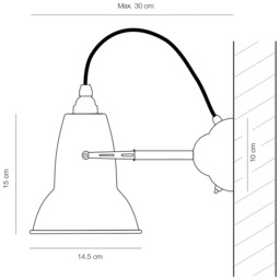 Anglepoise Original 1227 Wall Light - thumbnail 5