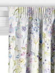 Voyage Hedgerow Made to Measure Curtains or Roman Blind, Lilac Linen - thumbnail 3