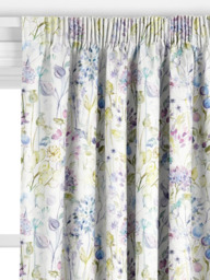 Voyage Hedgerow Made to Measure Curtains or Roman Blind, Lilac Linen - thumbnail 2
