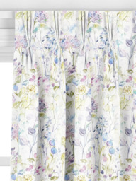 Voyage Hedgerow Made to Measure Curtains or Roman Blind, Lilac Linen - thumbnail 6