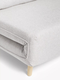 John Lewis Chair Bed, Light Leg, Cobble Grey - thumbnail 5