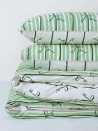 John Lewis Christmas Bow Duvet Cover Set - thumbnail 5