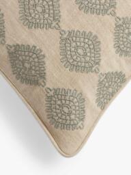 OKA Carthew Embroidered Cushion - thumbnail 3