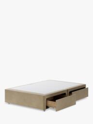 Hypnos Pocket Sprung Upholstered 4 Drawer Divan Base, Small Double - thumbnail 2