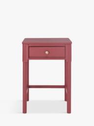John Lewis Pillar 1 Drawer Bedside Table - thumbnail 2