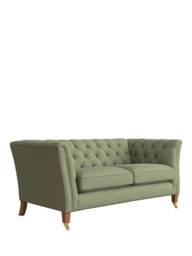 Laura Ashley Chatsworth Small 2 Seater Sofa, Teak Leg - thumbnail 1