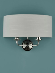 Laura Ashley Sorrento Double Wall Light - thumbnail 4