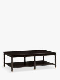Pottery Barn Monroe Coffee Table, Warm Black - thumbnail 6