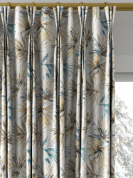 Harlequin Aucuba Made to Measure Curtains or Roman Blind, Ink/Gold - thumbnail 6