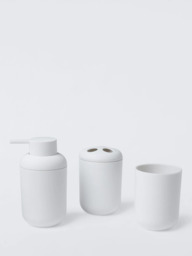 John Lewis Essential Toothbrush Holder, White - thumbnail 3