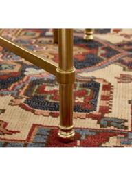 Pottery Barn Everson Round Dining Table, Antique Brass - thumbnail 4