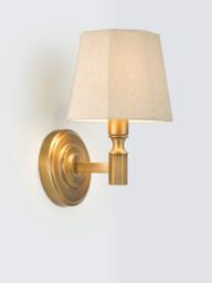 John Lewis Winchester Wall Light, Antique Brass - thumbnail 3