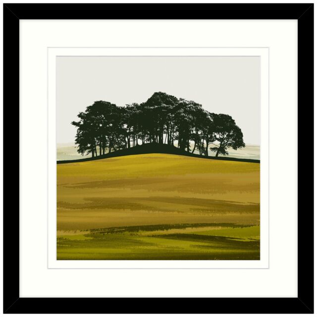 Jacky Al-Samarraie - 'Coupar Angus Perthshire' Framed Print, 54 x 54cm