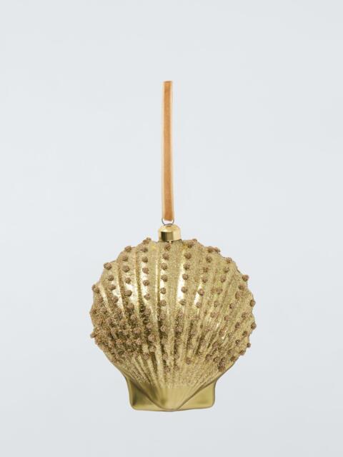John Lewis The Connoisseur Closed Shell Bauble, Gold - image 1