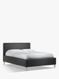 John Lewis Emily 2 Drawer Upholstered Bed Frame, Double - thumbnail 2