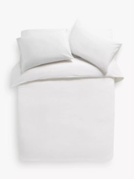 John Lewis Crisp & Fresh 325 Thread Count Anti Allergy Duvet Cover Set - thumbnail 1