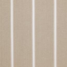 John Lewis Padstow Stripe Cotton Pair Lined Pencil Pleat Curtains, Putty - thumbnail 5
