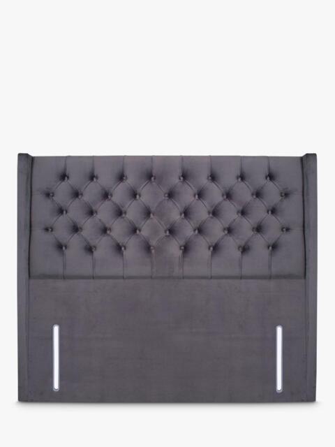 John Lewis Margot Winged Full Depth Upholstered Headboard, Small Double - image 1