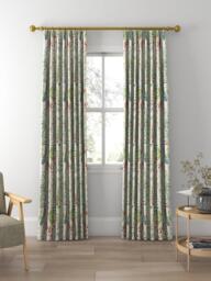 Voyage Kenton Made to Measure Curtains or Roman Blind, Pomegranate Silver - thumbnail 3