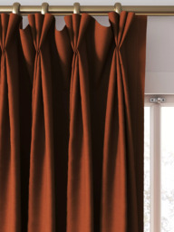 Harlequin Mineral Made to Measure Curtains or Roman Blind, Rust - thumbnail 6