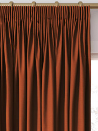 Harlequin Mineral Made to Measure Curtains or Roman Blind, Rust - thumbnail 2