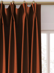 Harlequin Mineral Made to Measure Curtains or Roman Blind, Rust - thumbnail 4