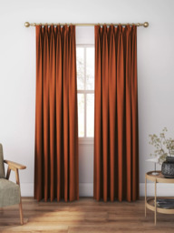 Harlequin Mineral Made to Measure Curtains or Roman Blind, Rust - thumbnail 5
