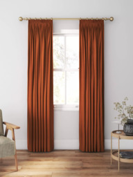 Harlequin Mineral Made to Measure Curtains or Roman Blind, Rust - thumbnail 3