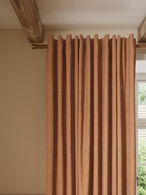 John Lewis Premium Linen Multiway Header Slot Top/Hidden Tab Voile Panel - image 1