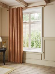 John Lewis Premium Linen Multiway Header Slot Top/Hidden Tab Voile Panel - thumbnail 3