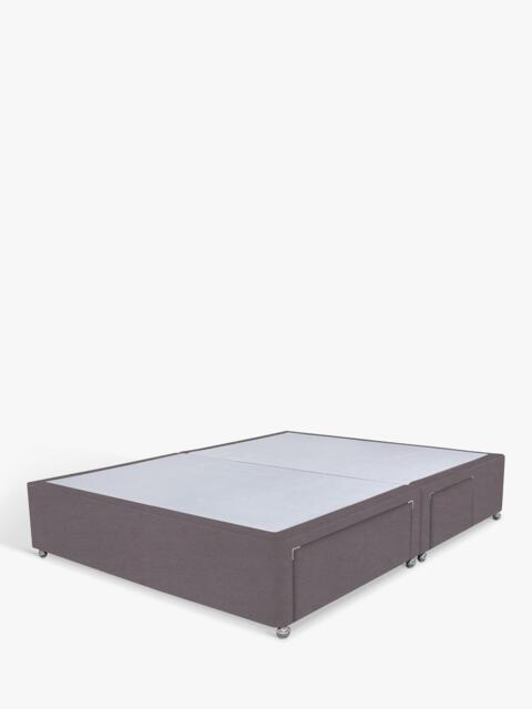 John Lewis Non-Sprung Upholstered Continental 2+2 Drawer Divan Base, King Size - image 1