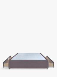 John Lewis Non-Sprung Upholstered Continental 2+2 Drawer Divan Base, King Size - thumbnail 4
