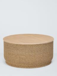 John Lewis Dune Woven Coffee Table, Natural
