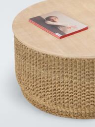 John Lewis Dune Woven Coffee Table, Natural - thumbnail 3
