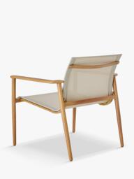 John Lewis OUTLET Sahara Garden Lounge Chair, Like New, Mocha - thumbnail 5