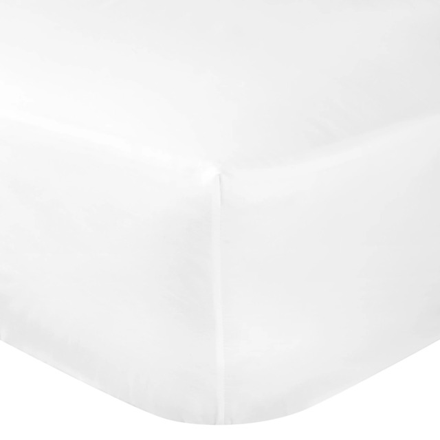 John Lewis Temperature Balance Cotton Sateen 400 Thread Count Deep Fitted Sheet - image 1