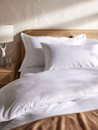 John Lewis Temperature Balance Cotton Sateen 400 Thread Count Deep Fitted Sheet - thumbnail 2