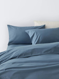 John Lewis Crisp & Fresh Cotton Rich Duvet Cover Set - thumbnail 1