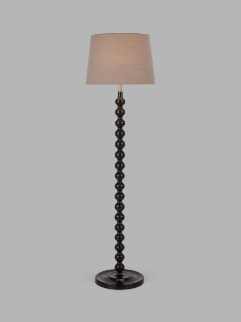 John Lewis Bobbin Floor Lamp, Black - image 1