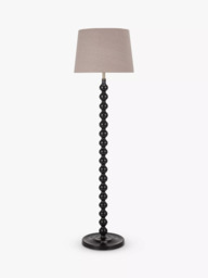 John Lewis Bobbin Floor Lamp, Black - thumbnail 3