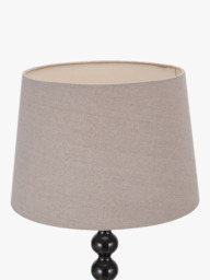 John Lewis Bobbin Floor Lamp, Black - thumbnail 4