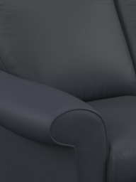 John Lewis Camber Small 2 Seater Leather Sofa, Light Leg - thumbnail 6