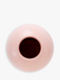 raawii Strøm Large 	Earthenware Vase, H24cm, Coral Blush - thumbnail 2