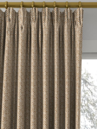 Sanderson Linden Made to Measure Curtains or Roman Blind, Ochre - thumbnail 2