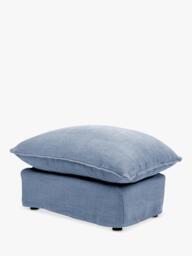 John Lewis x Sophie Conran Cocobella Footstool, Light Leg - thumbnail 3