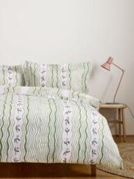 John Lewis x Anine Cecilie Iversen Ribbon Duvet Cover Set, Multi - thumbnail 2