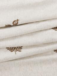 John Lewis Ariana Embroidered Pair Lined Pencil Pleat Curtains - thumbnail 2